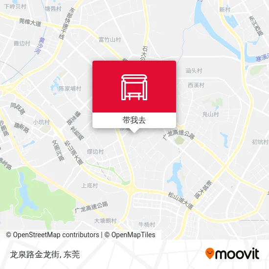 龙泉路金龙街地图