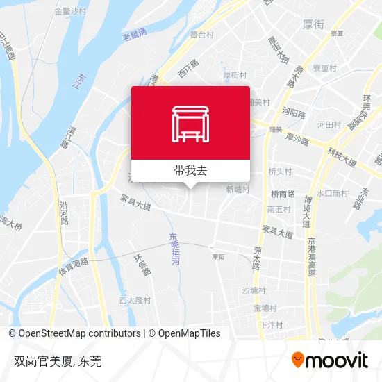 双岗官美厦地图