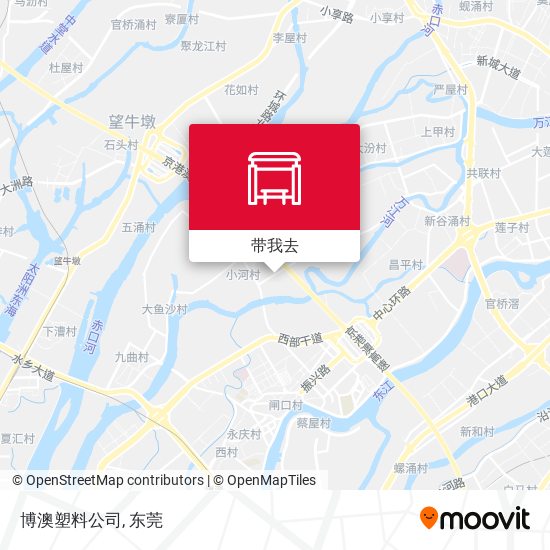 博澳塑料公司地图
