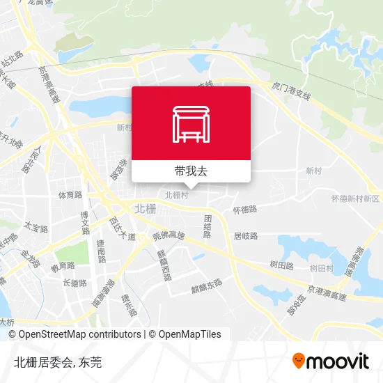 北栅居委会地图