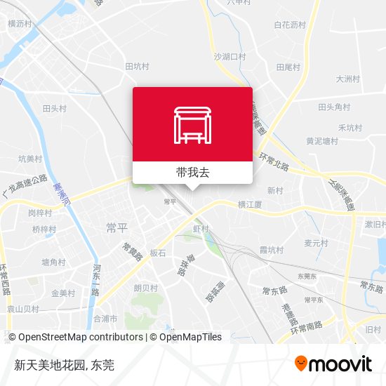新天美地花园地图