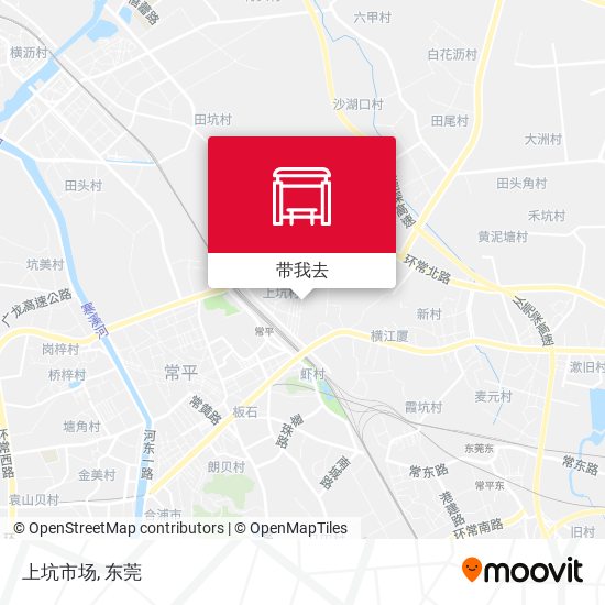 上坑市场地图