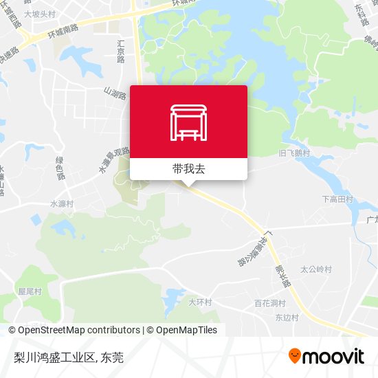 梨川鸿盛工业区地图