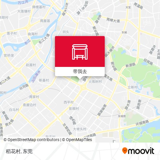 稻花村地图