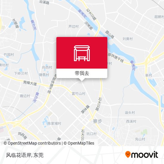 风临花语岸地图