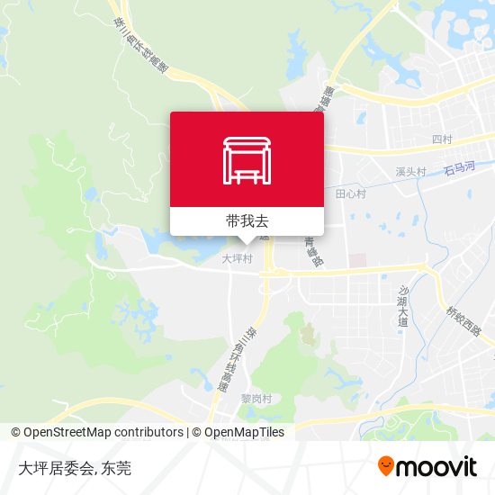 大坪居委会地图