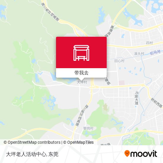 大坪老人活动中心地图