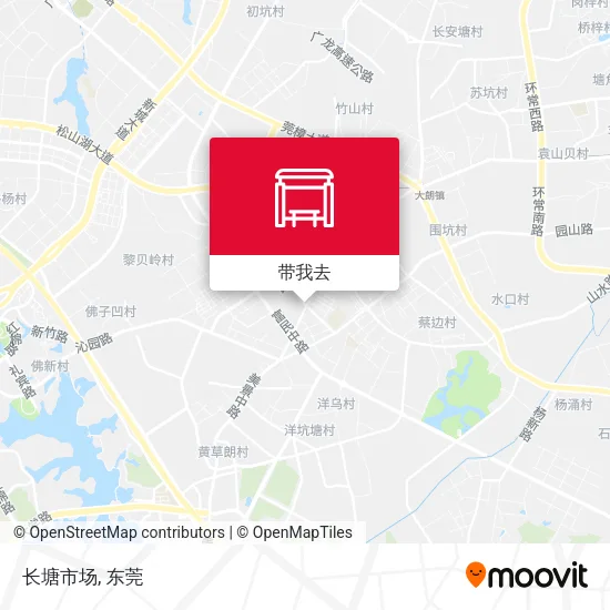 长塘市场地图