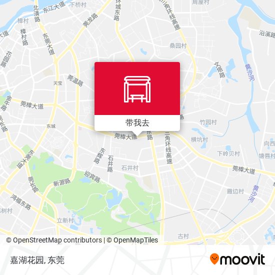 嘉湖花园地图