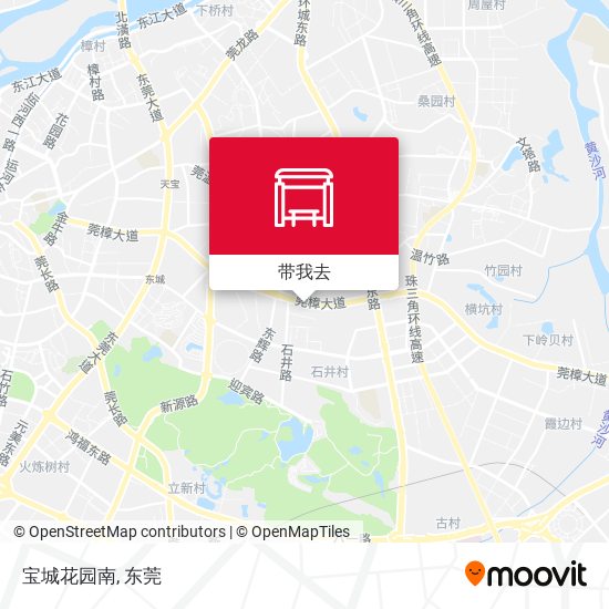 宝城花园南地图