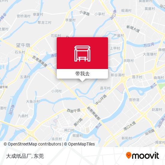 大成纸品厂地图