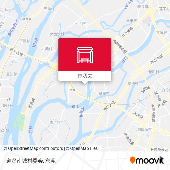 道滘南城村委会地图