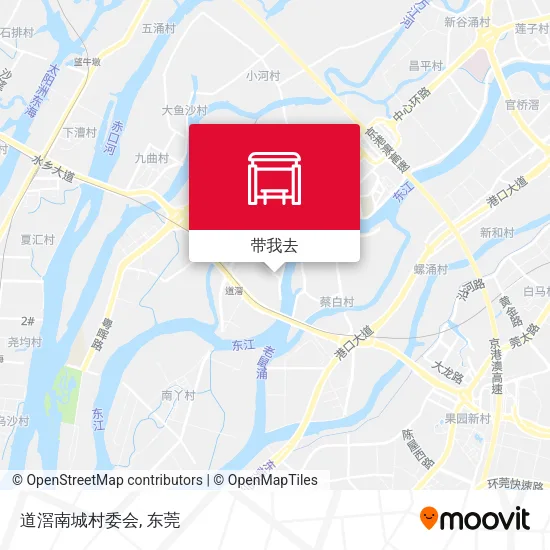 道滘南城村委会地图