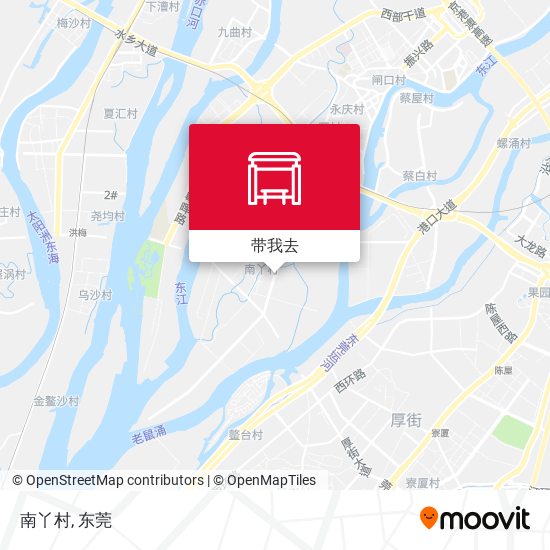 南丫村地图