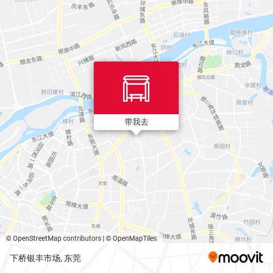 下桥银丰市场地图