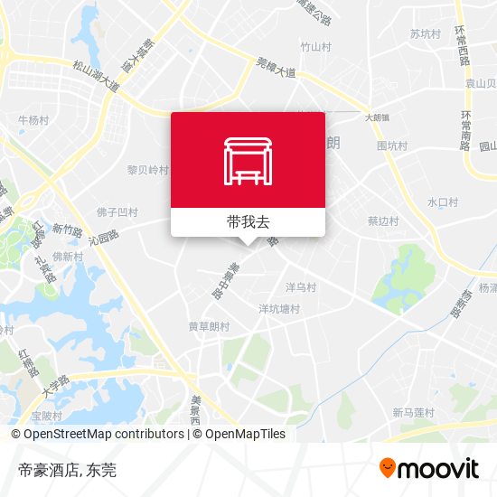 帝豪酒店地图