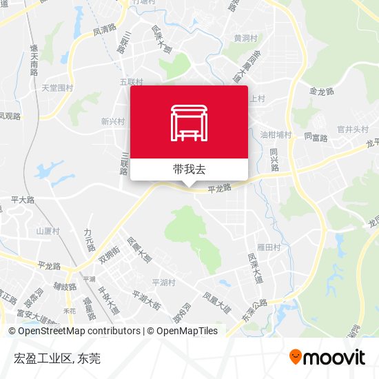 宏盈工业区地图