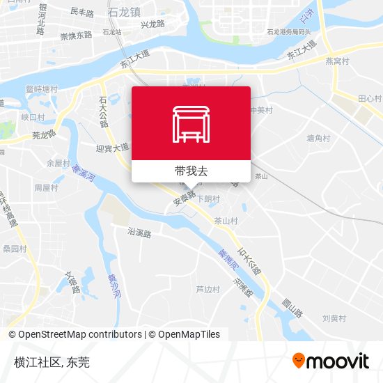 横江社区地图