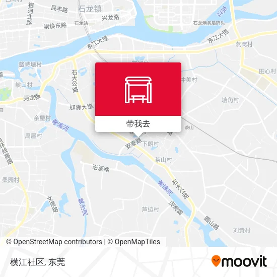 横江社区地图