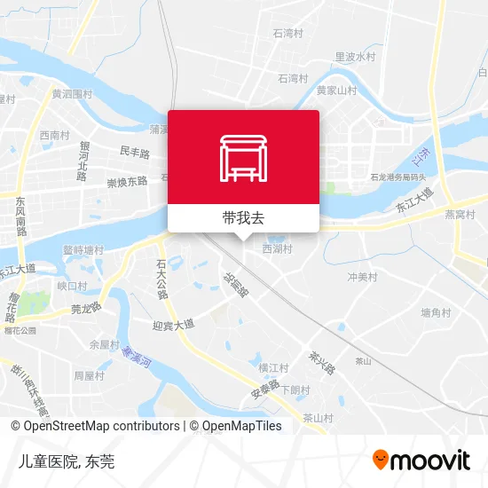 儿童医院地图