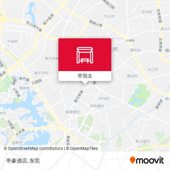 帝豪酒店地图