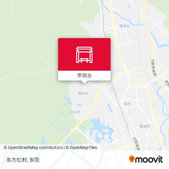 东方红村地图