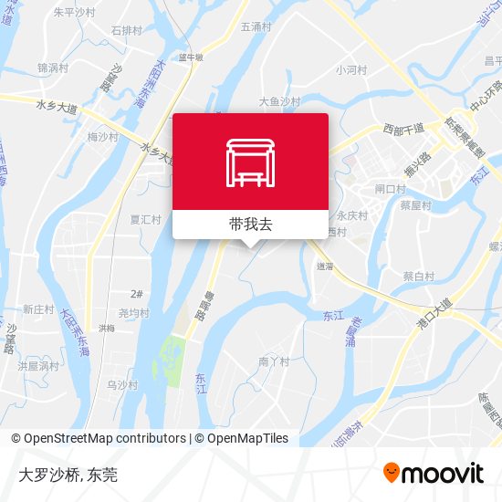 大罗沙桥地图