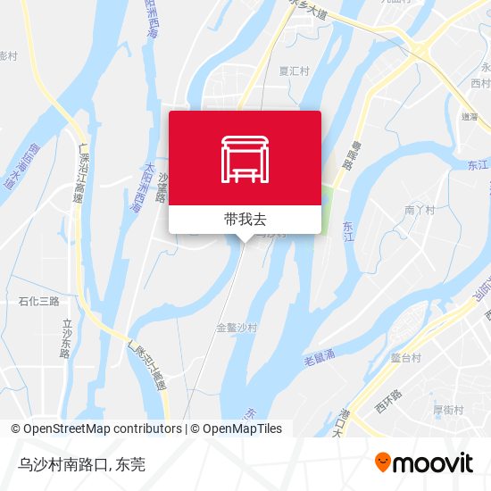 乌沙村南路口地图