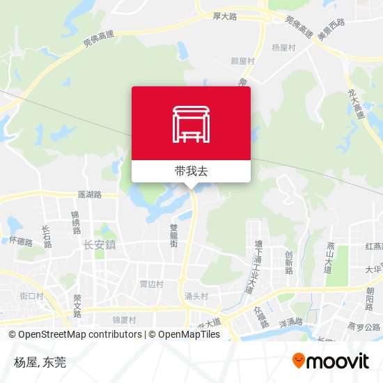 杨屋地图