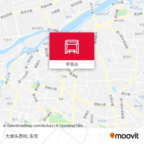 大塘头西街地图