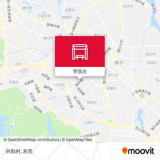 药勒村地图
