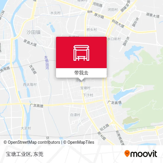 宝塘工业区地图
