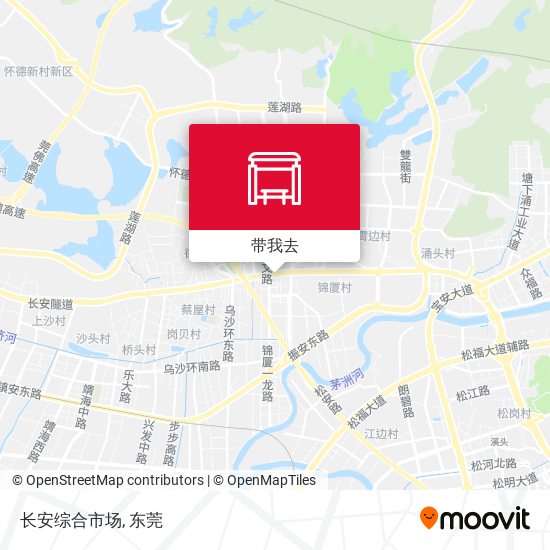 长安综合市场地图