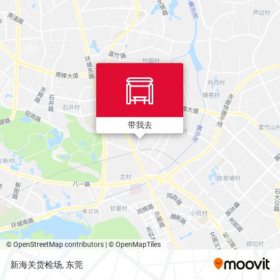 新海关货检场地图