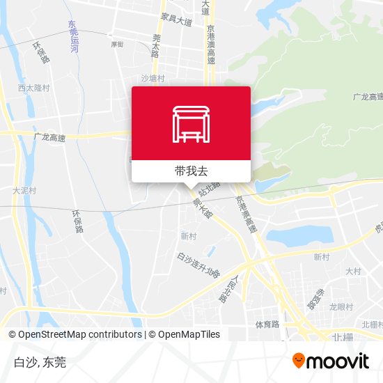 白沙地图