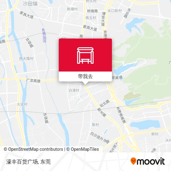 濠丰百货广场地图