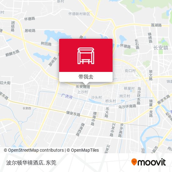 波尔顿华禧酒店地图