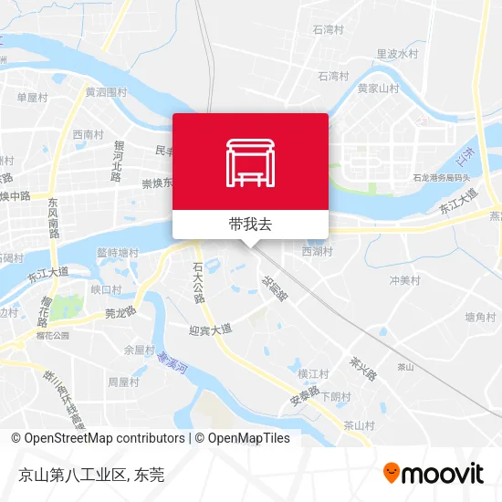 京山第八工业区地图