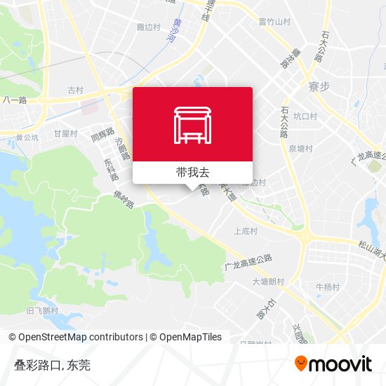 叠彩路口地图