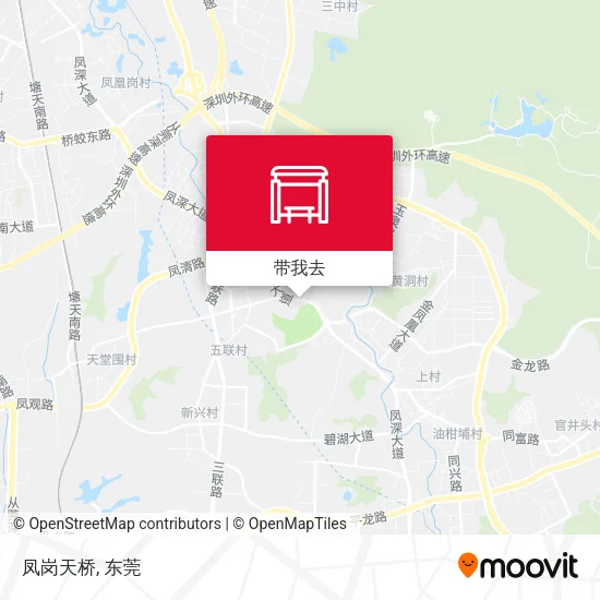 凤岗天桥地图