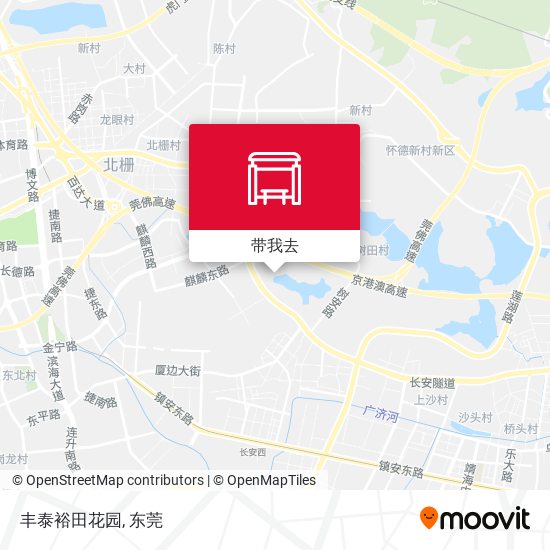丰泰裕田花园地图