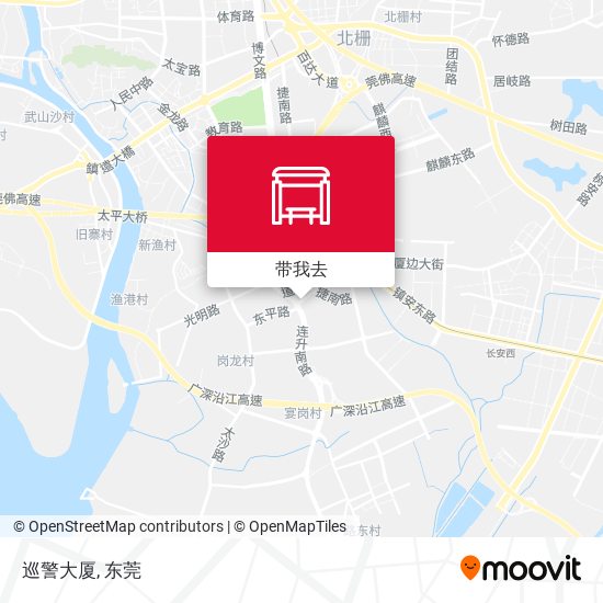 巡警大厦地图