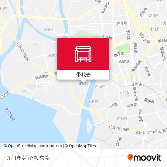 九门寨美宜佳地图