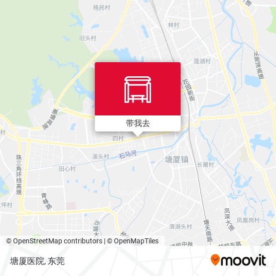 塘厦医院地图