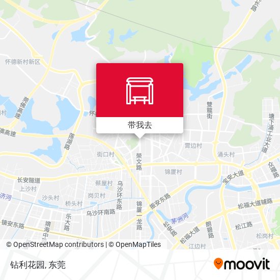 钻利花园地图
