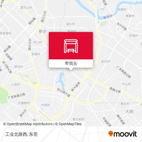 工业北路西地图