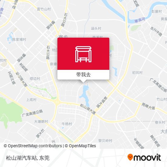 松山湖汽车站地图