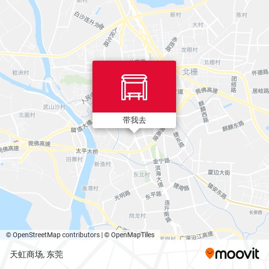 天虹商场地图