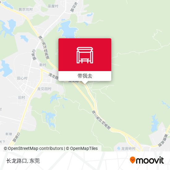 长龙路口地图