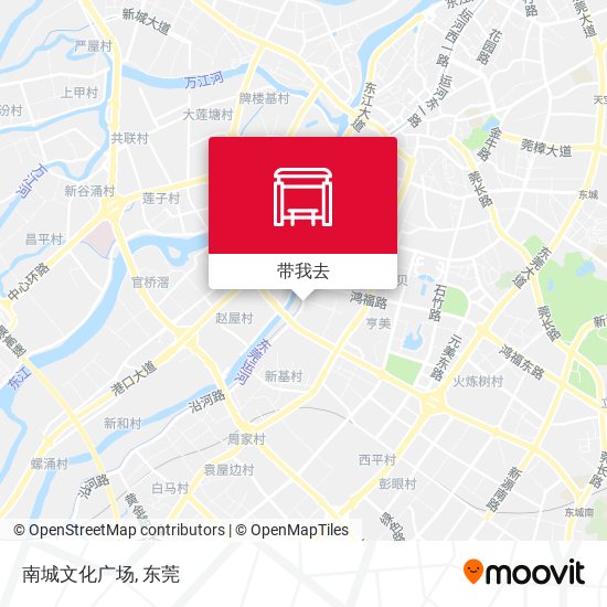 南城文化广场地图